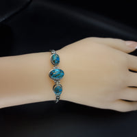 Thumbnail for Natural Turquoise Stones Bracelet