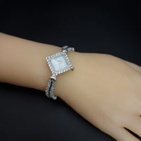 Thumbnail for 925 Silver Watch With Zircon Stones SLP0006