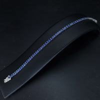 Thumbnail for Blue Zircon Stones Tennis Bracelet