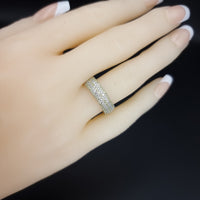 Thumbnail for Clear And Yellow Stones Ring