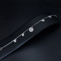 Thumbnail for Clear Stones Circular Charms Braclet