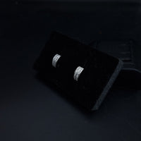 Thumbnail for Clear Stones Hoop Earring SLPER0159