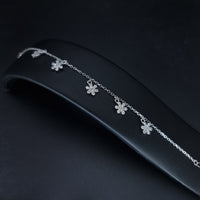 Thumbnail for Clear Stones Snow Flakes Bracelet