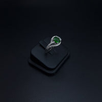 Thumbnail for Green Zircon Stone Ring SLPRG0141