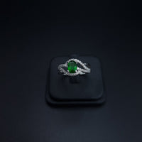 Thumbnail for Green Zircon Stone Ring SLPRG0141