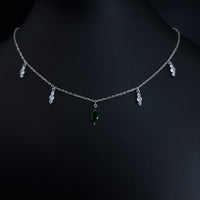 Thumbnail for Green Zircon Stones Chocker