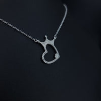 Thumbnail for Heart And Crown Necklace
