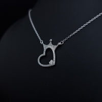 Thumbnail for Heart And Crown Necklace