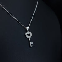 Thumbnail for Heart And Key Necklace