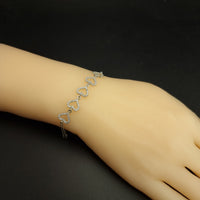 Thumbnail for Hearts Double Chain Bracelet