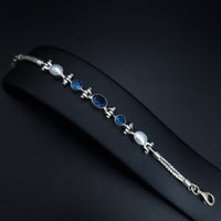 Thumbnail for Natural Tourmaline And Fresh-water Pearl Bracelet