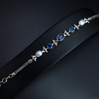 Thumbnail for Natural Tourmaline And Fresh-water Pearl Bracelet