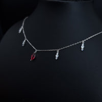 Thumbnail for Red Zircon Stones Chocker