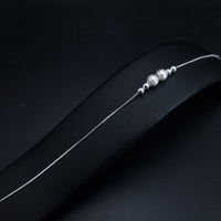 Thumbnail for Silver Beads Anklet SLPAK0066