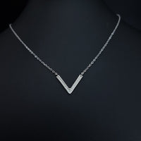 Thumbnail for Trendy Clear Stones Necklace SLPNK0279