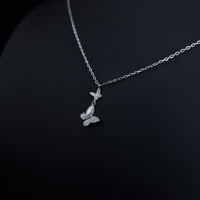 Thumbnail for White Butterfly Necklace