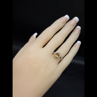 Thumbnail for Drop Shape Natural Citrine Stone Ring