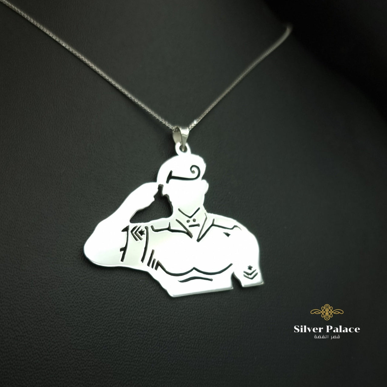 925 Silver - Handmade Army Soldier Car Hanging