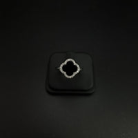 Thumbnail for Black 4 Leaves Flower Set