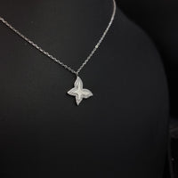 Thumbnail for Butterfly Clear Stones Necklace