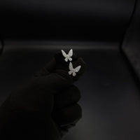 Thumbnail for Clear Stones Butterfly Stud Earring