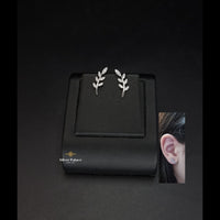 Thumbnail for Clear stones Branch Stud Earrings