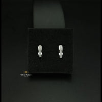 Thumbnail for Clear stones Hoop Earrings