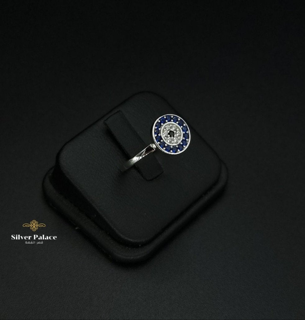 Dark Blue Stones Ring