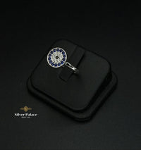 Thumbnail for Dark Blue Stones Ring