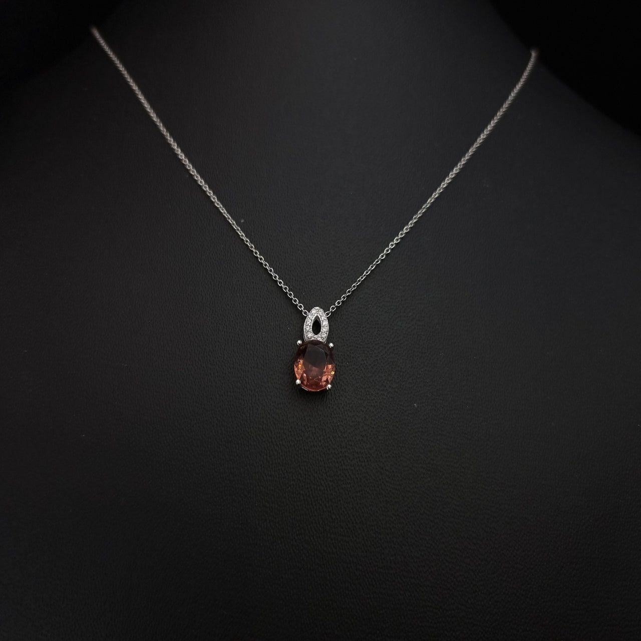 Dusty Rose Zircon Stones Set
