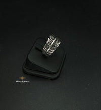 Thumbnail for Feather Wide Ring