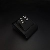 Thumbnail for Infinty Clear Stones Stud Earring