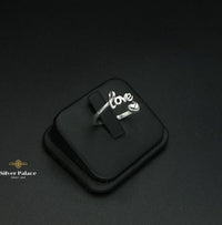 Thumbnail for Love Heart open Ring