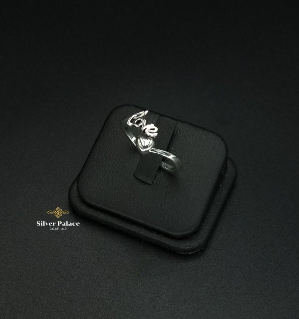 Love Heart open Ring