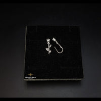 Thumbnail for Rose Flower Long Earrings