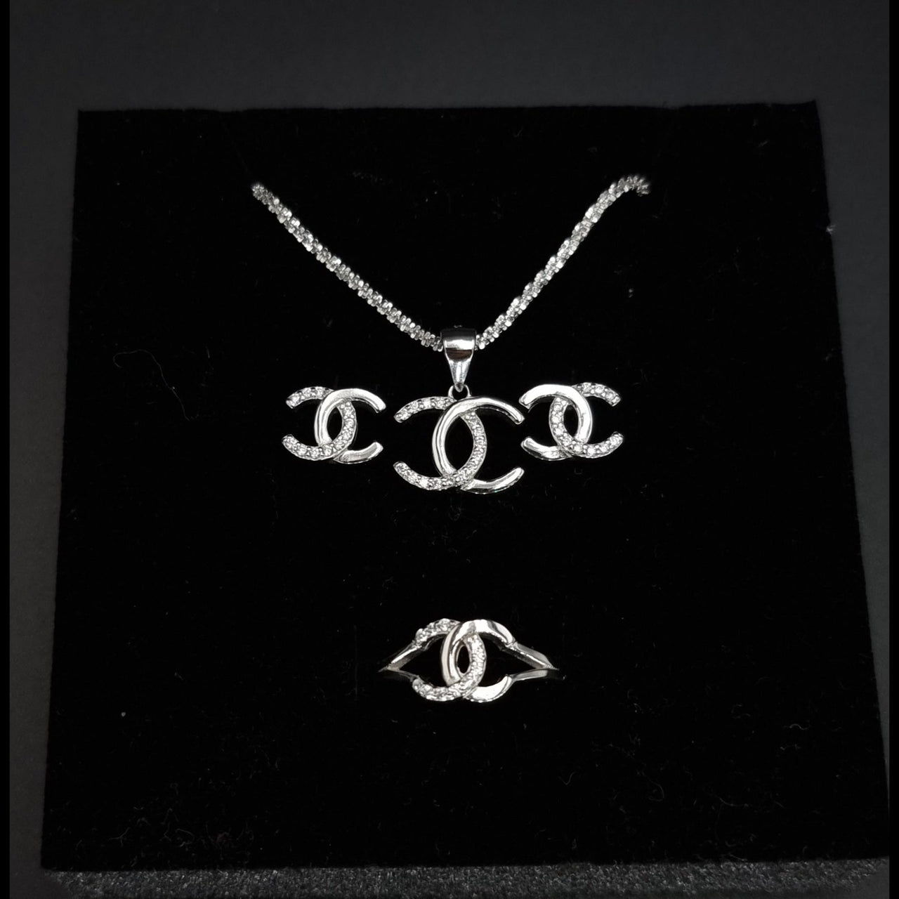 Trendy Clear Zircon Stones Set SLPST0142