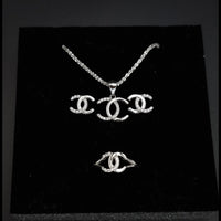 Thumbnail for Trendy Clear Zircon Stones Set SLPST0142