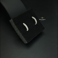 Thumbnail for Trendy silver hoop earrings