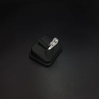 Thumbnail for Twin Wedding Ring With Zircon Stones