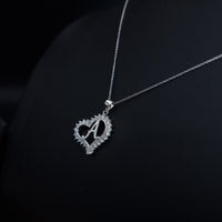 Thumbnail for Letter A  Heart Necklace