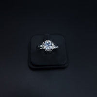 Thumbnail for Wedding Ring With Central Zircon Stone SLPRG0144