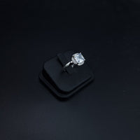 Thumbnail for Wedding Ring With Central Zircon Stone SLPRG0144