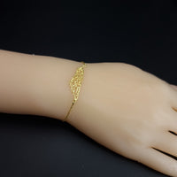 Thumbnail for 925 Silver 18K Gold platted handmade palestine map bracelet