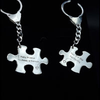 Thumbnail for 925 Silver Customized Puzzle KeyChain