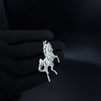 Thumbnail for 925 Silver - Handmade horse keychain