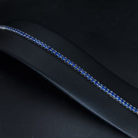 Thumbnail for Blue Zircon Stones Tennis Bracelet