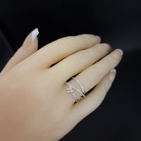 Thumbnail for Butterfly Clear Stones Rings