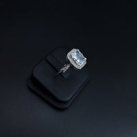 Thumbnail for Clear Zircon Stone Ring