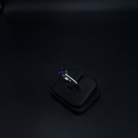 Thumbnail for Dark Blue Zircon Stone RingSLPRG0155