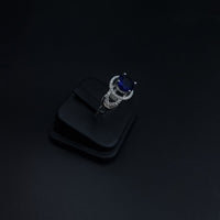Thumbnail for Dark Blue Zircon Stones Ring SLPRG0156